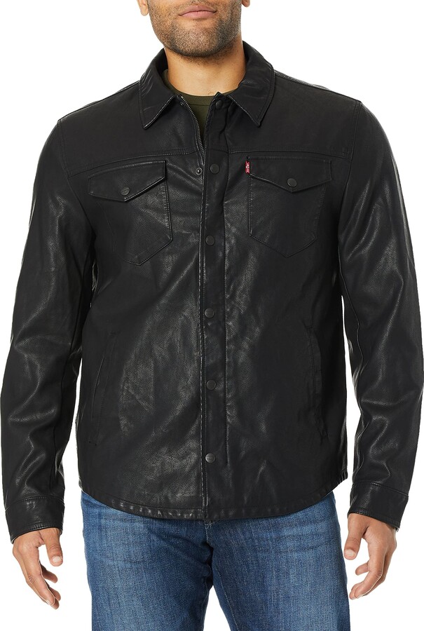 leather jacket levis