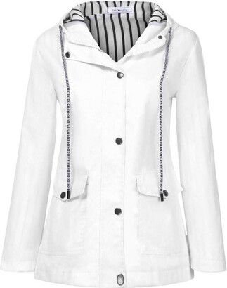 womens white waterproof jacket