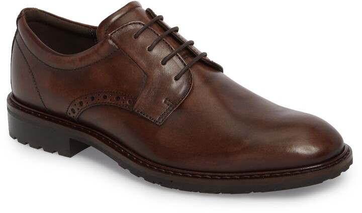 ecco vitrus plain toe derby