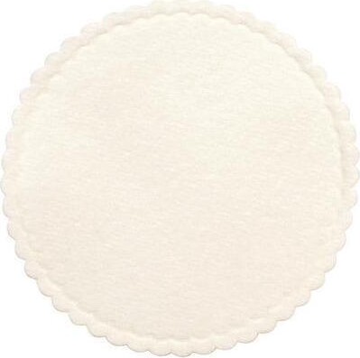 HOFFMASTER® 876083 Coaster, White, 3-3/8', PK1000