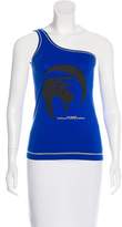 Thumbnail for your product : Gianfranco Ferre One-Shoulder Graphic Print Top