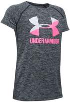Thumbnail for your product : Under Armour Heathered Novelty Big Logo T-Shirt, Big Girls