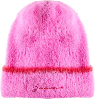 Save 62% Aspesi Wool Ribbed Beanie in Pink Womens Hats Aspesi Hats 