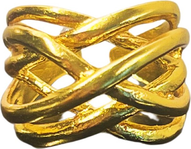 Les Reines The Costellate - Statement Ring 24K Gold Plated