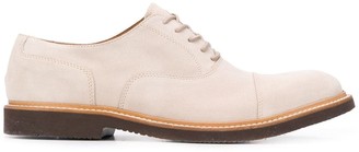 Eleventy Lace-Up Suede Shoes