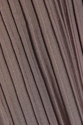 CASASOLA Pautilla Ribbed-knit Midi Dress