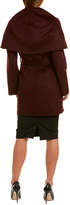 Thumbnail for your product : Tahari Belted Wool-Blend Wrap Coat
