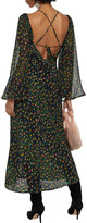 Thumbnail for your product : Rixo Linda Open-back Floral-print Silk-chiffon Midi Dress