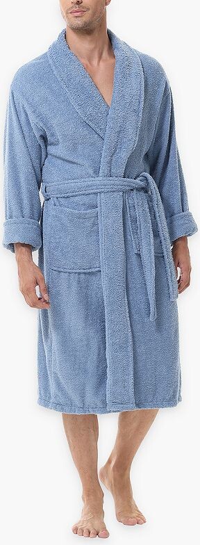 INK+IVY Men's Cotton Terry Robe