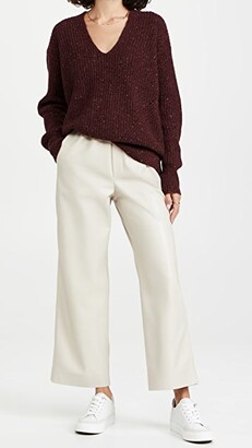 Rag & Bone Donegal Recycled Wool V-Neck Sweater