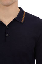 Thumbnail for your product : Burberry Textured Knit Polo Shirt