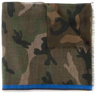 Valentino camouflage scarf