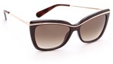 Thumbnail for your product : Marc Jacobs Glitter Stripe Sunglasses