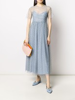 Thumbnail for your product : RED Valentino Tulle Mid-Length Dress