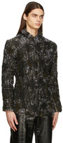 Thumbnail for your product : Han Kjobenhavn SSENSE Exclusive Black Boxy Shirt Jacket