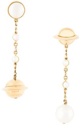 Swarovski Eshvi pearl drop earrings