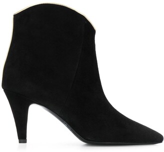 Twin-Set Suede Ankle Boots