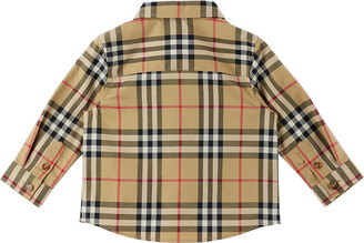 Burberry Baby Beige Vintage Check Shirt