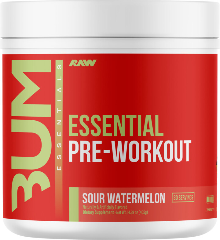 Raw Fitness RAW Essential Pre-Workout Sour Watermelon
