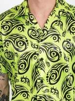 Thumbnail for your product : SSS World Corp Lime Tribal Print Short Sleeve Shirt