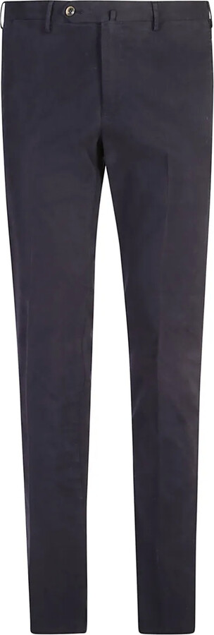 PT Torino Pressed-Crease Tapered Trousers