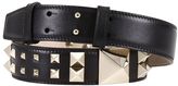 Thumbnail for your product : Valentino Belt Rockstud Spike Belt 3 Cm Wide With Metal Studs