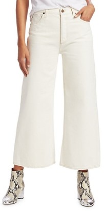Citizens of Humanity Serena High-Rise A-Line Crop Wide-Leg Jeans