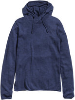 Thumbnail for your product : H&M Hooded Sweater - Dark blue - Men