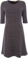 Thumbnail for your product : HUGO BOSS Dacoca Knitted Crew Neck Dress in Dark Blue