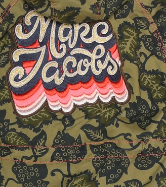 Marc Jacobs Appliqued stretch cotton jacket