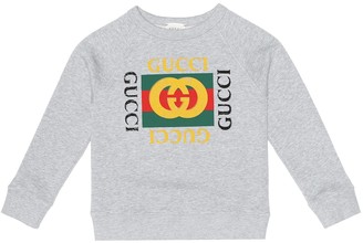 Gucci Children Printed cotton sweatshirt