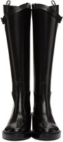 Thumbnail for your product : Ann Demeulemeester Black Heeled Riding Boots
