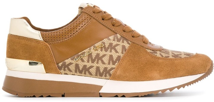 allie leather and canvas sneaker