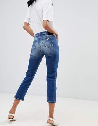 Emporio Armani Super Skinny Crop Jeans