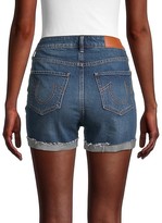 Thumbnail for your product : True Religion Whiskered Denim Shorts
