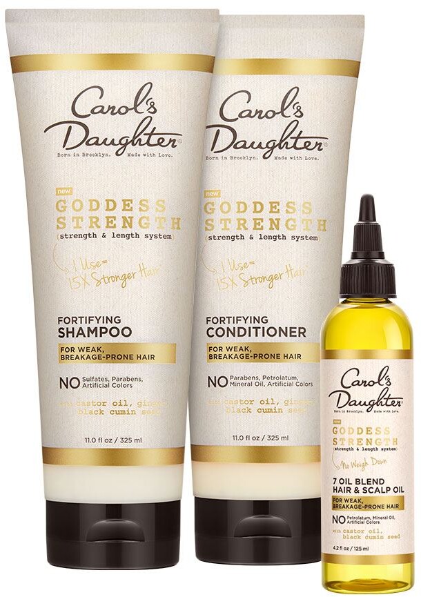 Carol's Daughter Goddess Strength Shampoo, Conditioner and Hair Oil,  Paraben Free - ShopStyle