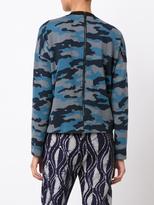 Thumbnail for your product : Maki Oh pearl and camouflage sweatshirt