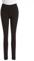 Thumbnail for your product : WD.NY Stretch Pants with Faux Leather Panels