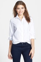 Thumbnail for your product : Foxcroft Tartan Jacquard Shaped Shirt (Regular & Petite)