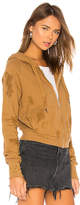 Thumbnail for your product : NSF Chada Crop Zip Hoodie