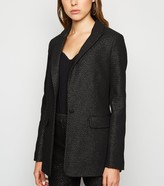 Thumbnail for your product : New Look Glitter Jacquard Blazer