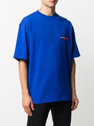Balenciaga logo-print oversize T-shirt