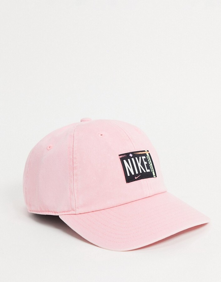 neon nike cap