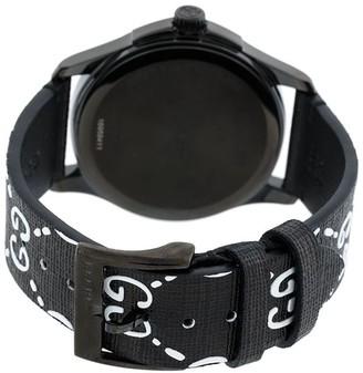 Gucci Black White GucciGhost G-Timeless watch