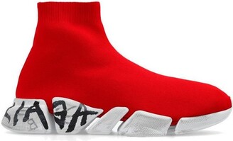 Balenciaga Red Athletic Shoes for Men  Mercari