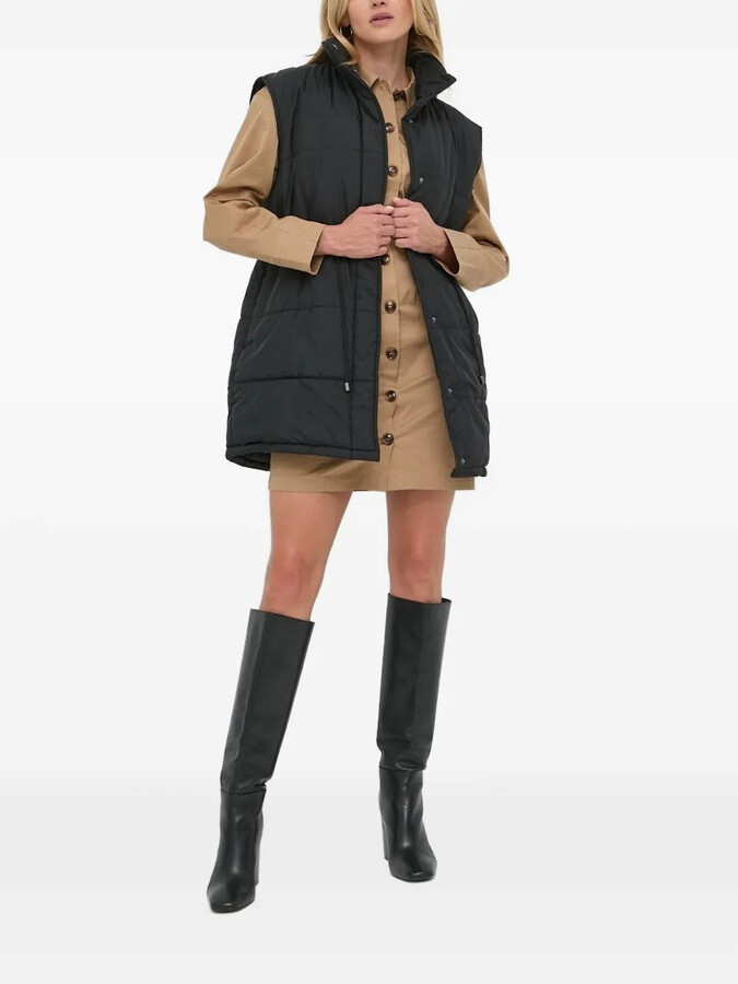 Notes du Nord Button-Detailed Shirt Dress