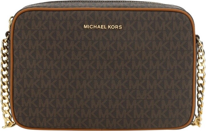 MICHAEL Michael Kors M Michael Kors Woman's Marilyn Brown Leather