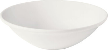 G.E.T. High-Strength Porcelain Salad Bowl, 15 Ounce, White (Set of 12)