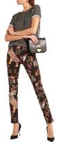 Thumbnail for your product : Etro Printed Stretch Cotton-Twill Slim-Leg Pants