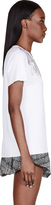 Thumbnail for your product : Diesel White Silver Beaded T-Cere T-Shirt